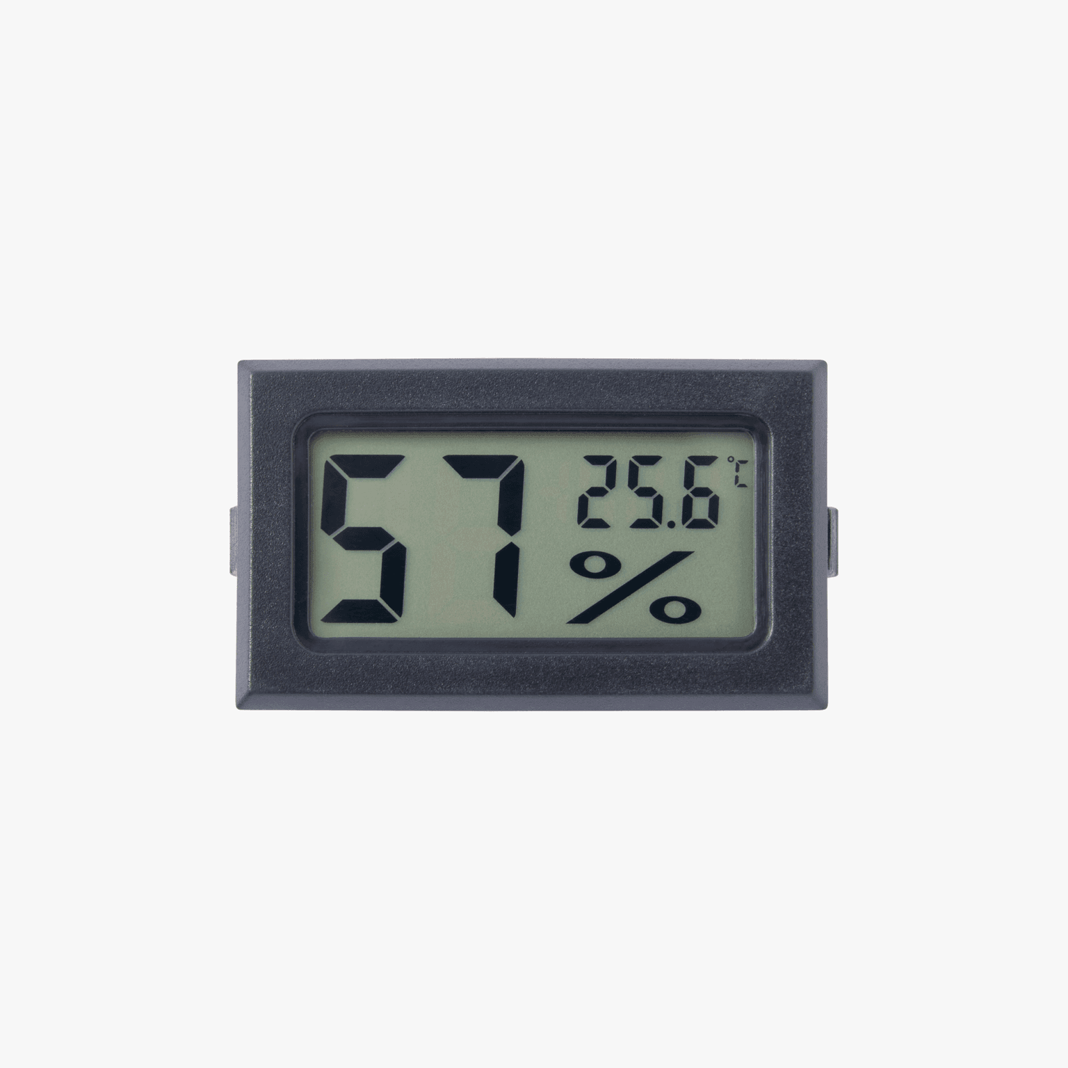 Mini Thermometer & Hygrometer Display(black)