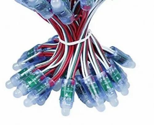 RGB LED Chain - 50 LED · imagen 1